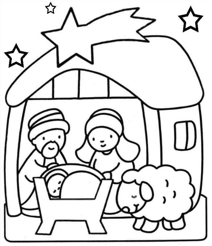 Jesus greeting coloring book